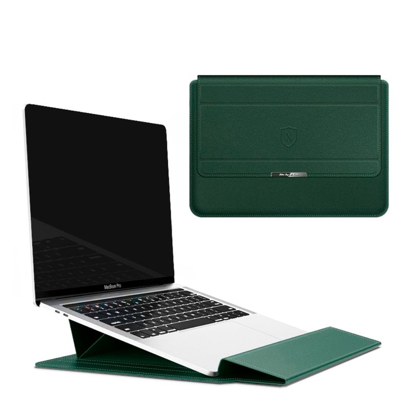 XCLUSIVE - Funda Verde para Notebook 13 Pulgadas con Plataforma Xclsuive