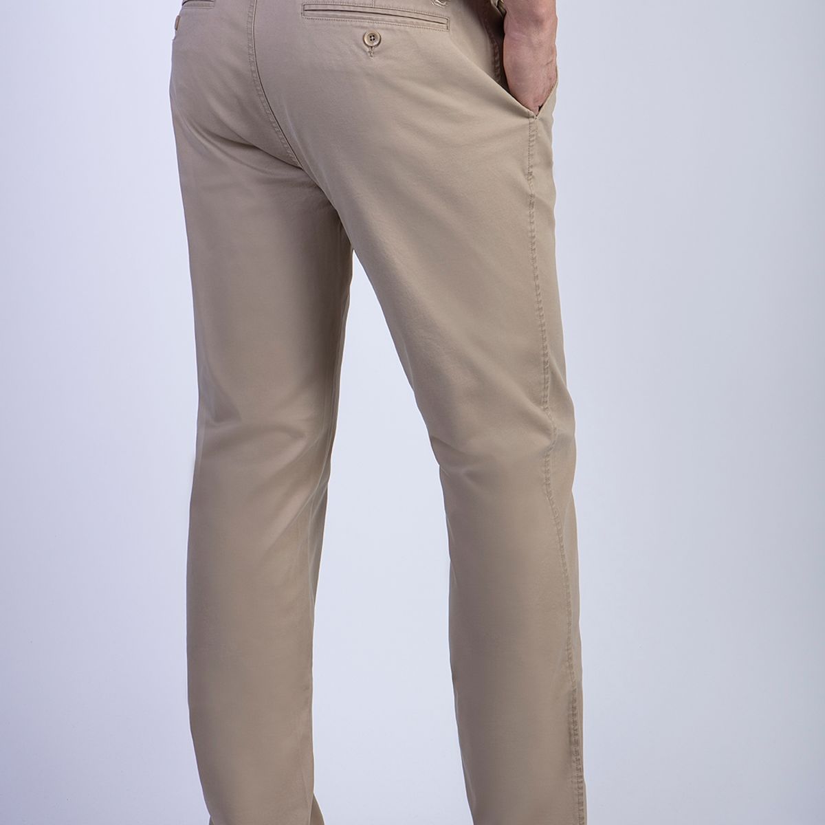 FEROUCH - Pantalon Twill Regular L/31 Beige Ferouch
