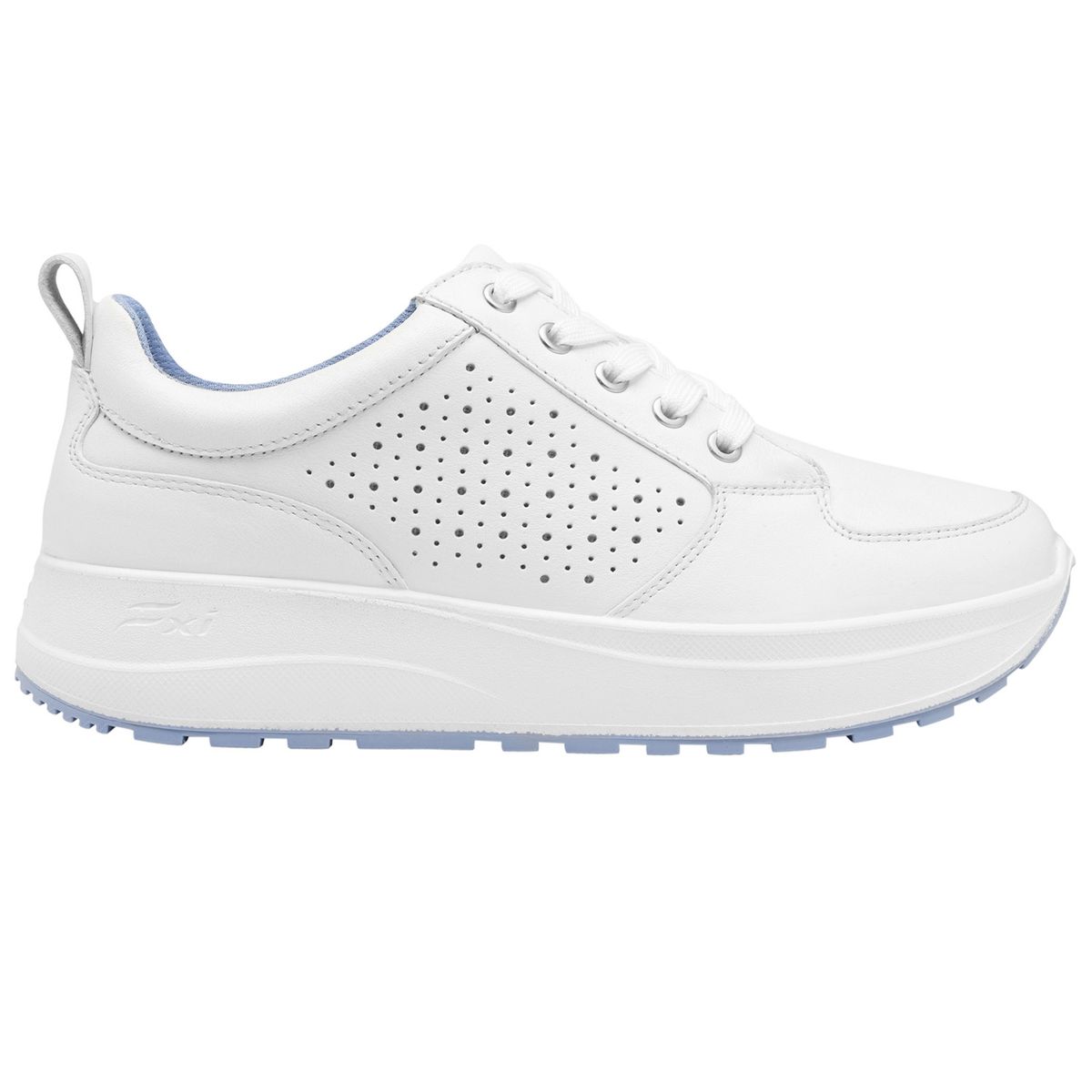 FLEXI - Zapatilla Mujer Cuero Atsiri Blanco Flexi