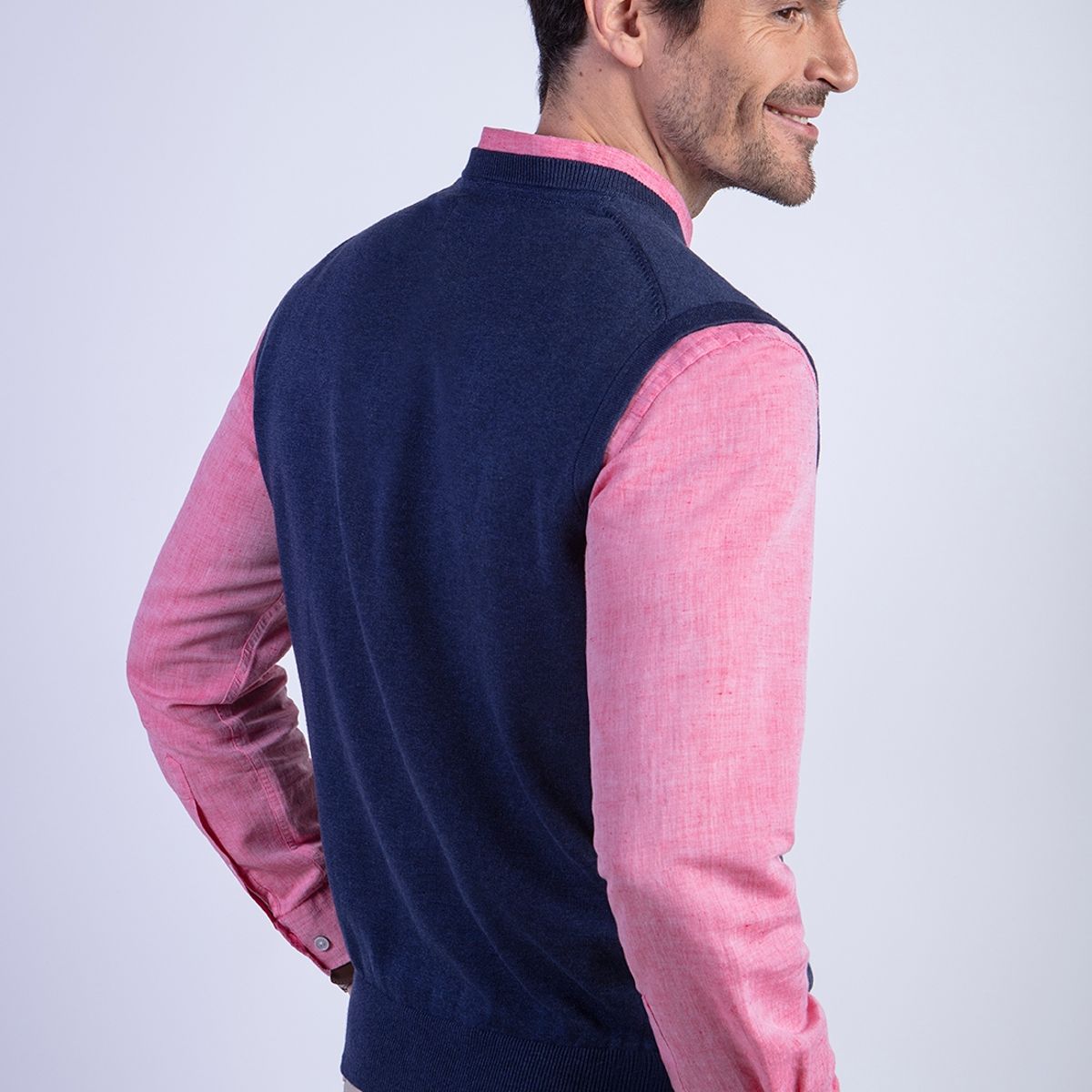 FEROUCH - Sweater Smart Casual W/S Azul Ferouch