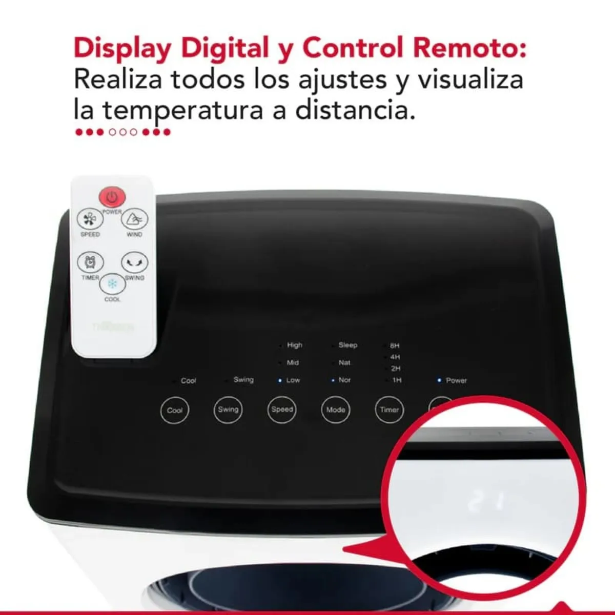 THORBEN - Enfriador sin Aspas 4,5L Thor Air Cyclone Plus