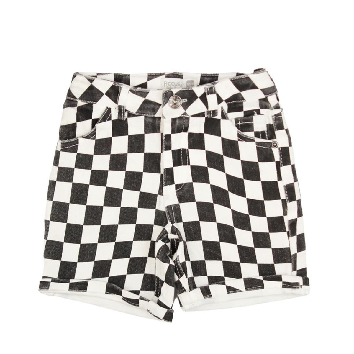 FICCUS - Bermuda Bebé Niño Go Negro