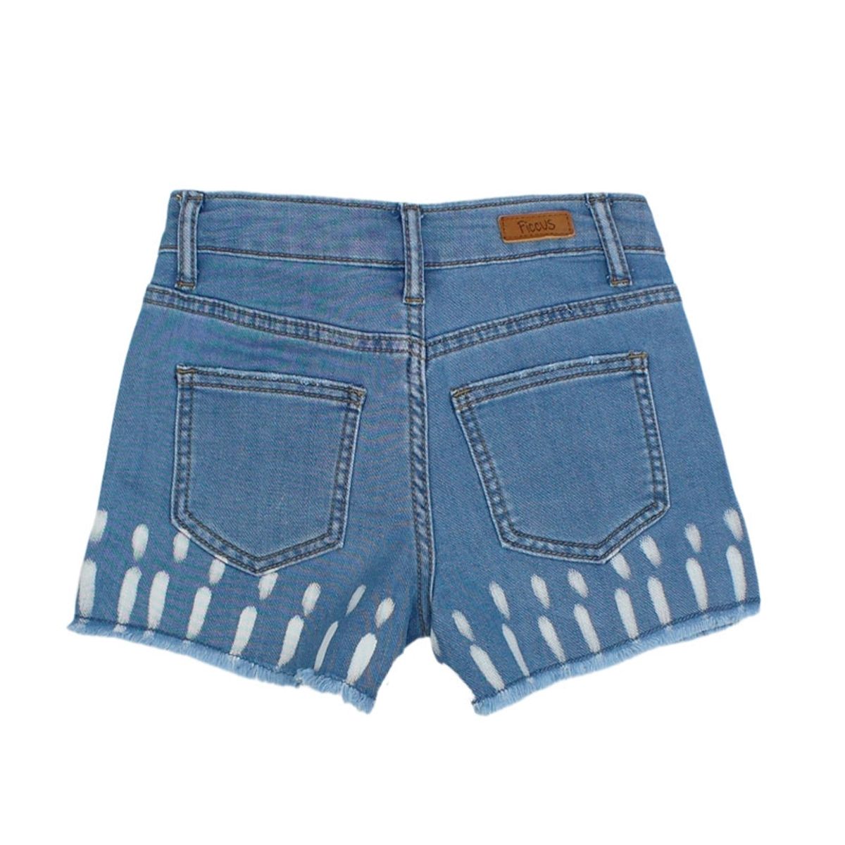 FICCUS - Short Kids Niña Oasis Celeste