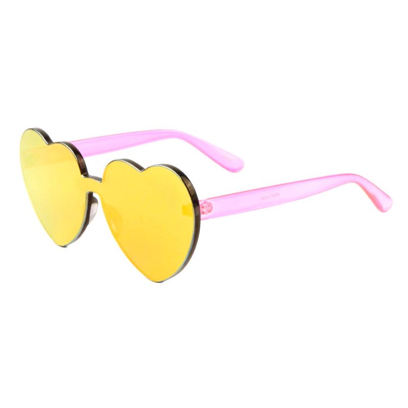 GENERICO - Gafas de sol Filtro UV estilo corazón Mod P6472-CM-03