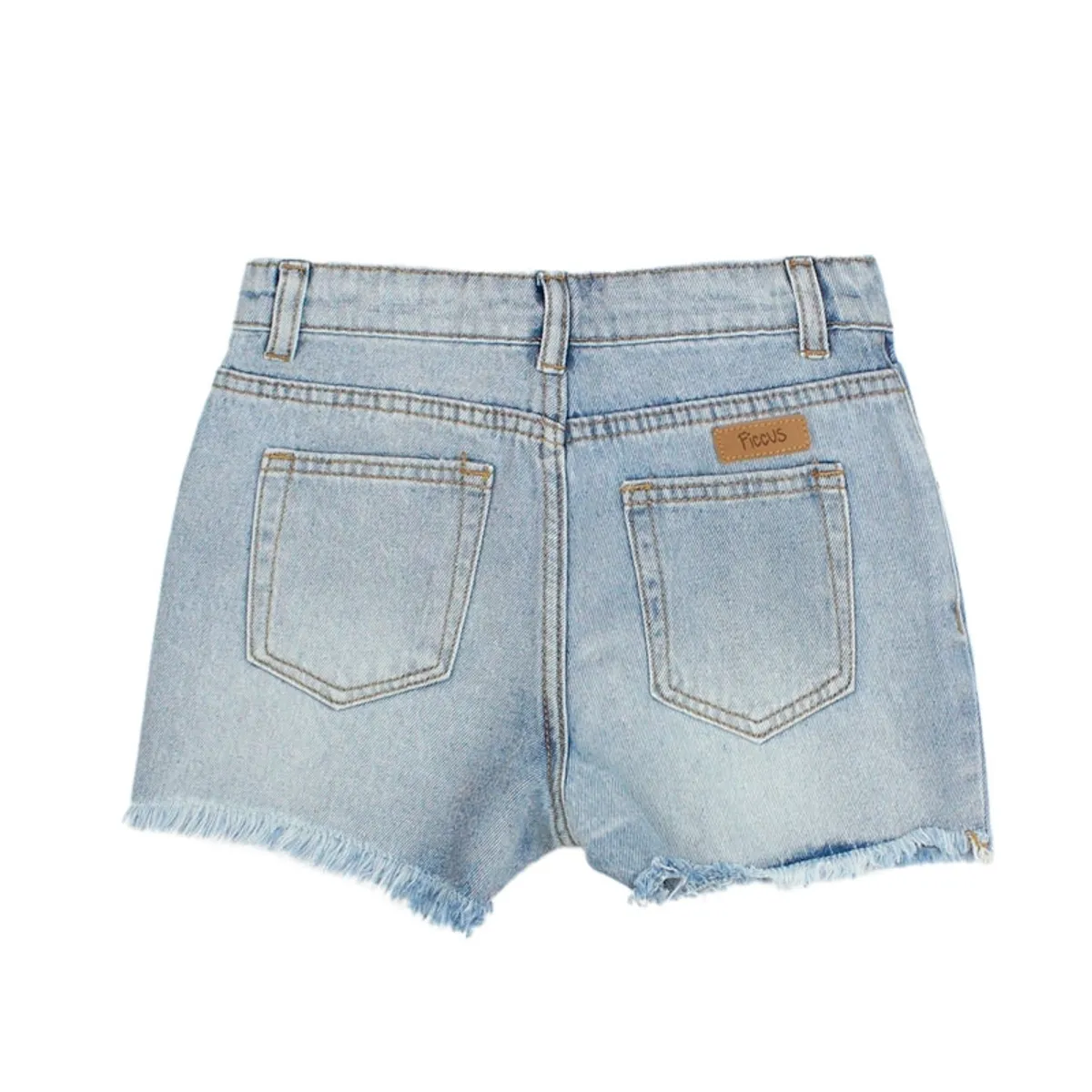 FICCUS - Short Junior Niña Oasis Celeste