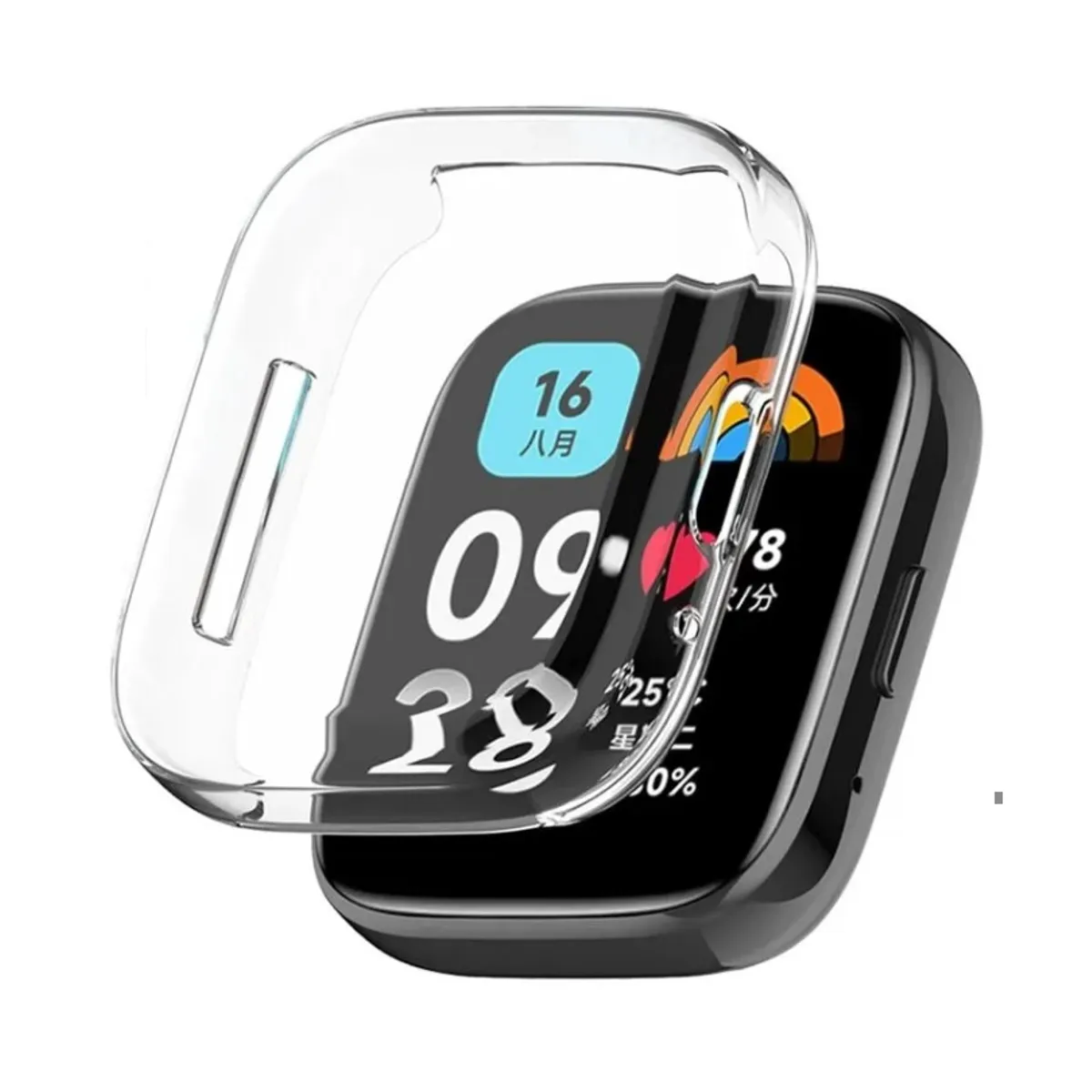 GENERICO - Carcasa Protector Para Xiaomi Redmi Watch 3 Active Flexible