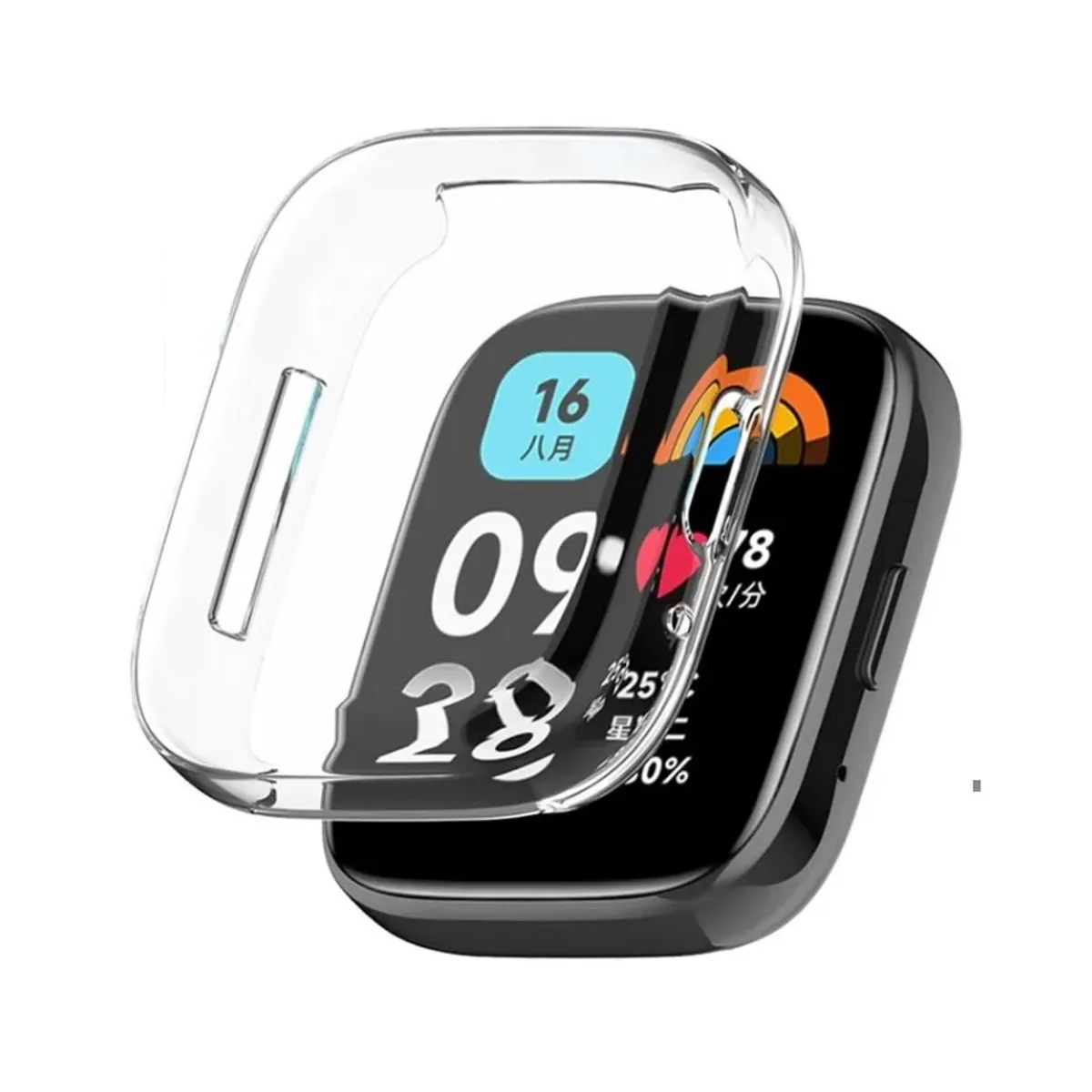 GENERICO - Carcasa Protector Para Xiaomi Redmi Watch 3 Active Flexible