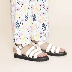 HUSH PUPPIES - Sandalia Martina [30-40] Blanco Niña