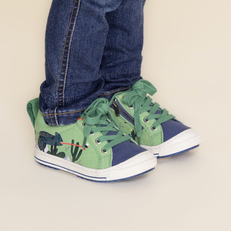 HUSH PUPPIES - Zapatilla Go Wild [19-29] Verde Niño HUSH PUPPIES.