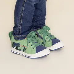 HUSH PUPPIES - Zapatilla Go Wild [19-29] Verde Niño