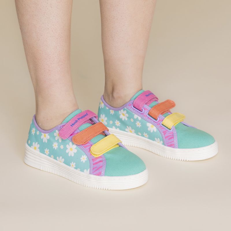 HUSH PUPPIES - Zapatilla Olivia [30-35] Celeste Niña HUSH PUPPIES