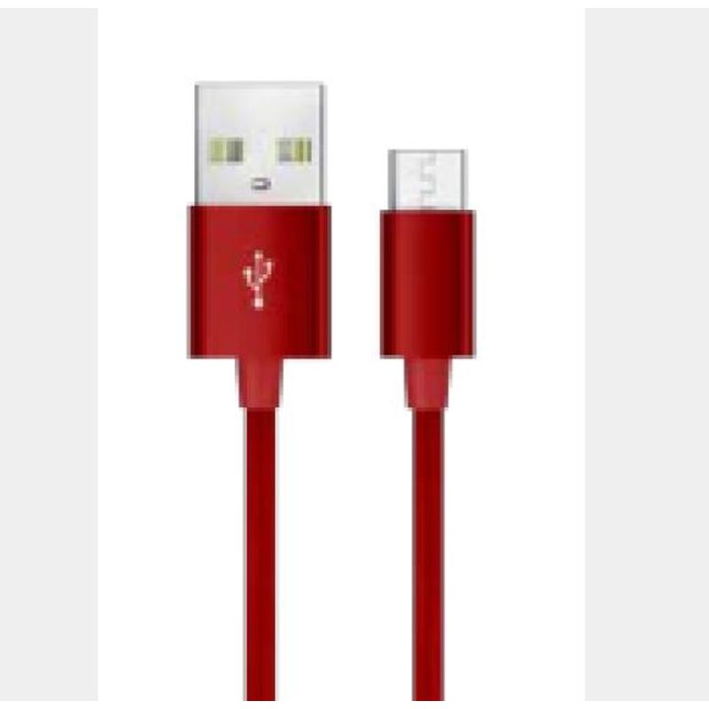 GENERICO - CABLE LIGHTNING USB IPHONE 5 / 6 IPAD . RED