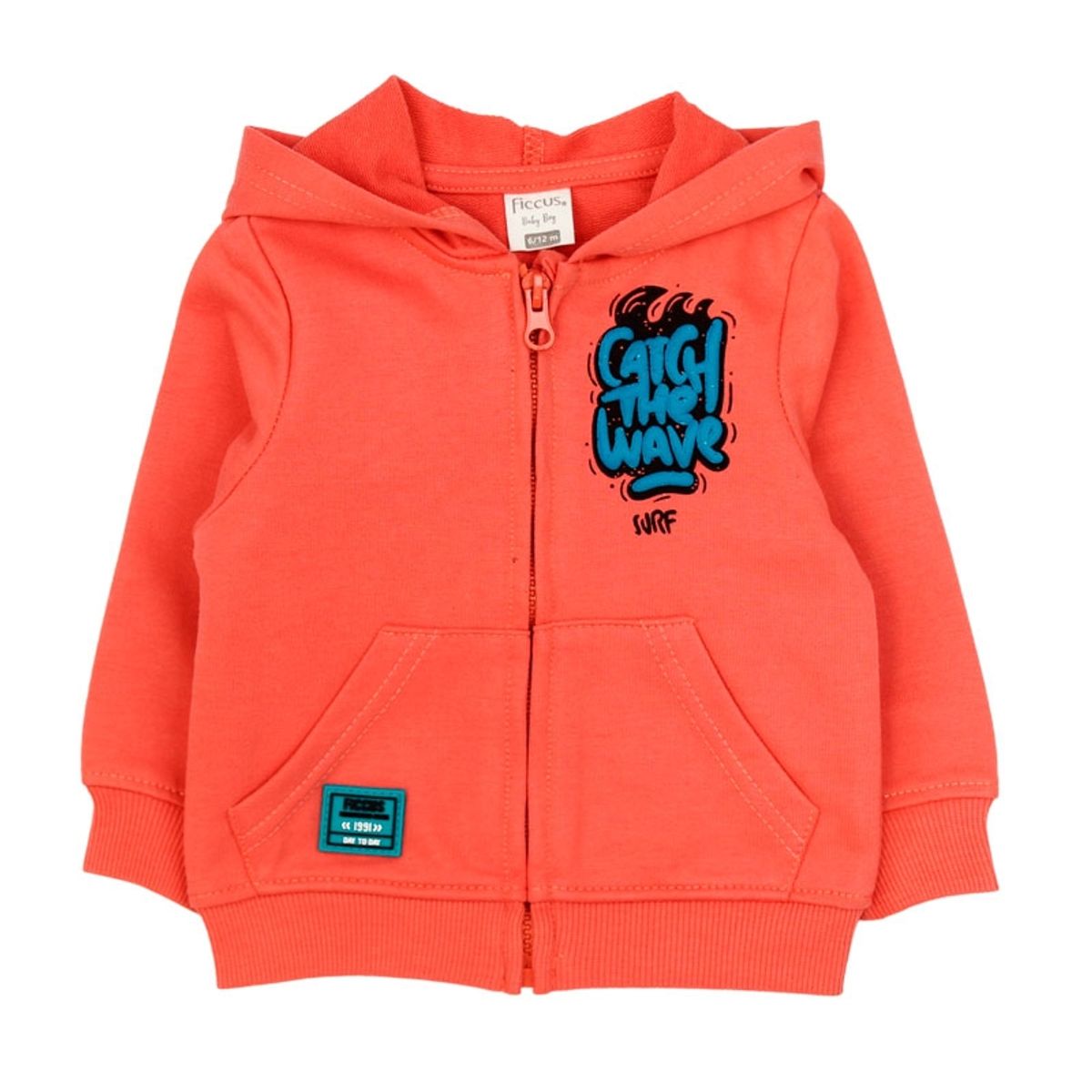 FICCUS - Polerón Bebé Niño Day To Day Naranjo