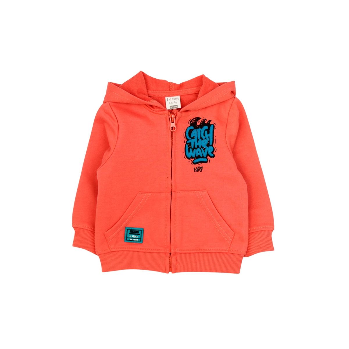 FICCUS - Polerón Bebé Niño Day To Day Naranjo