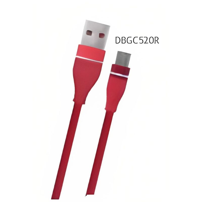 GENERICO - CABLE USB A MICRO USB 2,0 RED