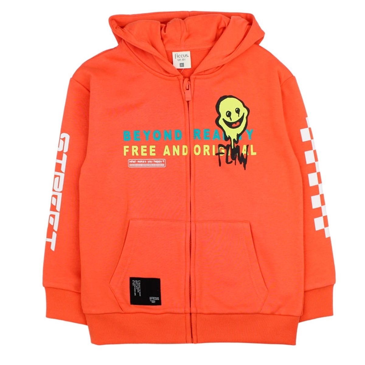 FICCUS - Polerón Kids Niño Go Naranjo