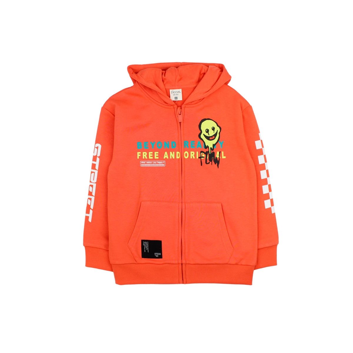 FICCUS - Polerón Kids Niño Go Naranjo