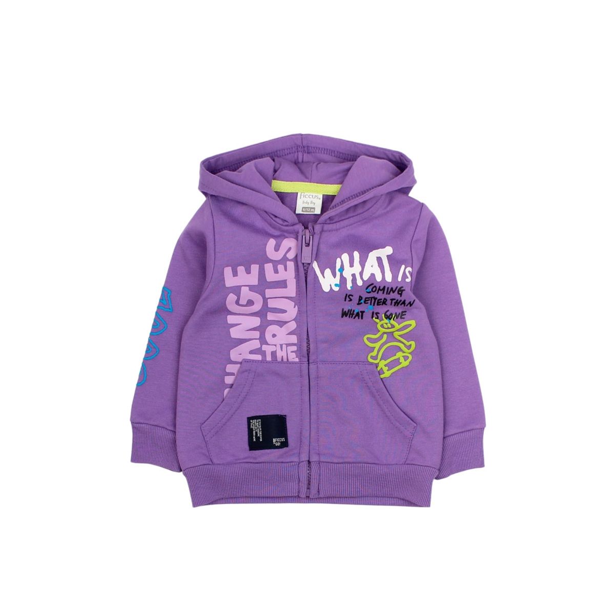 FICCUS - Polerón Bebé Niño Go Morado