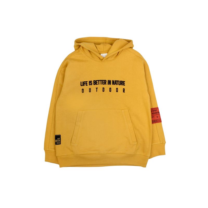 FICCUS - Polerón Kids Niño Earth Amarillo Topacio