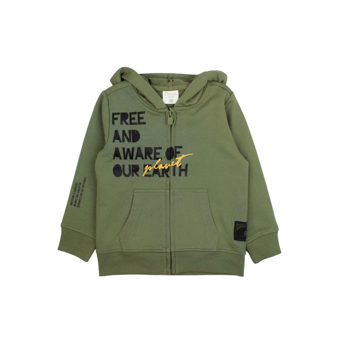 FICCUS - Polerón Kids Niño Earth Verde