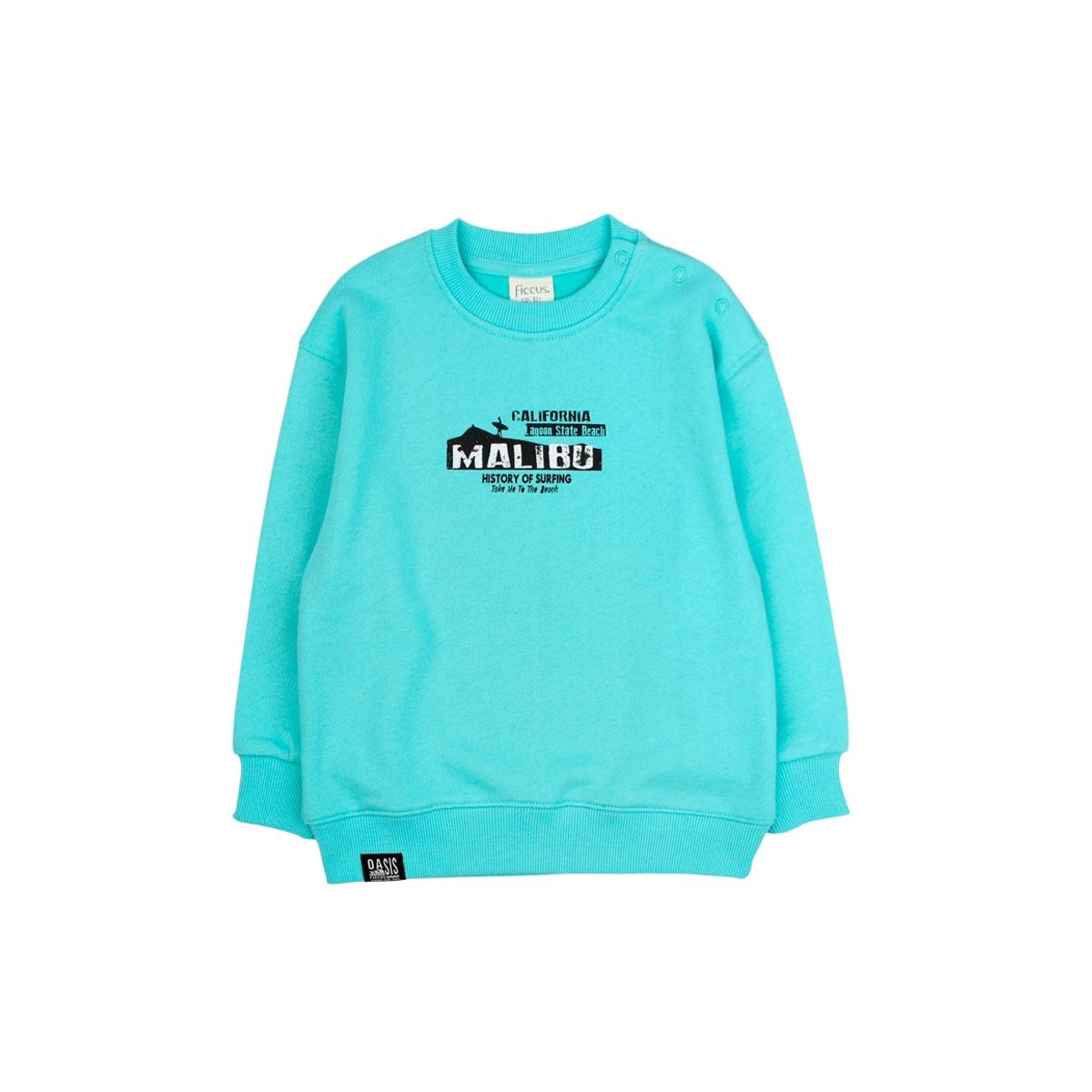 FICCUS - Polerón Kids Niño Oasis Esmeralda