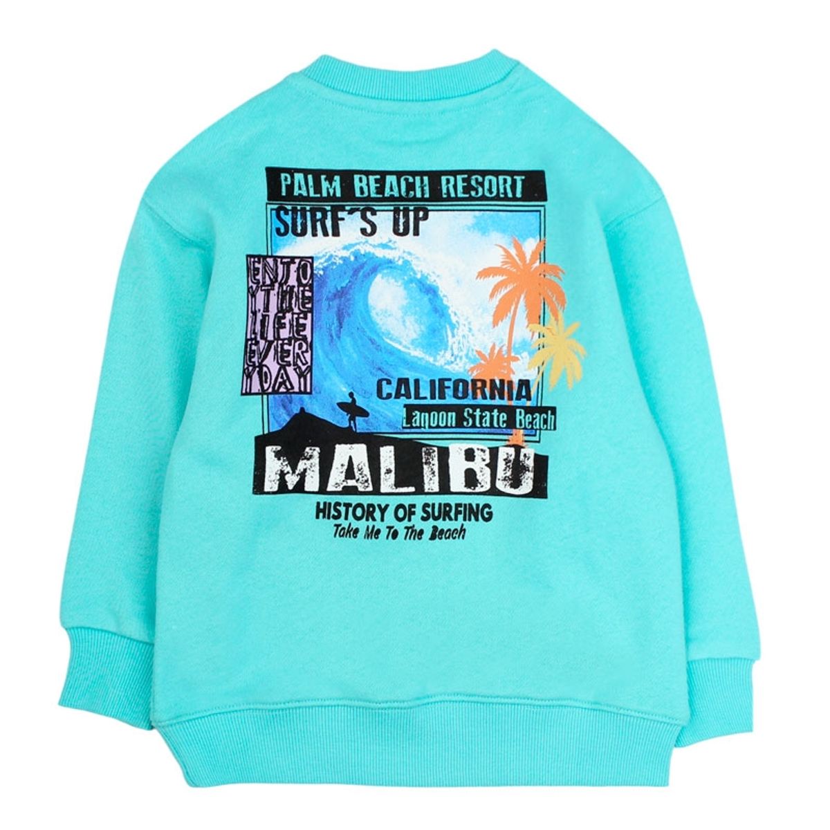 FICCUS - Polerón Kids Niño Oasis Esmeralda