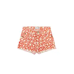 FICCUS - Short Bebé Niña Oasis Naranjo