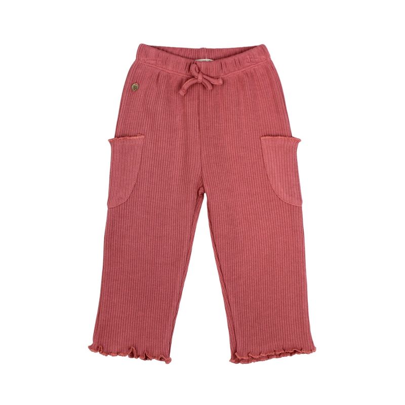 FICCUS - Pantalón Bebé Niña Earth Rosa