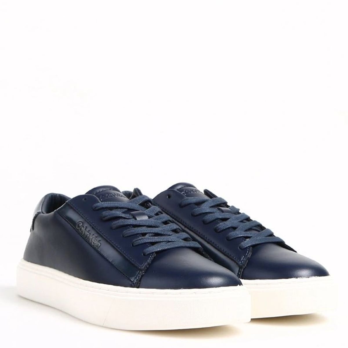 CALVIN KLEIN - Zapatilla Low Top Lace Up Azul Calvin Klein