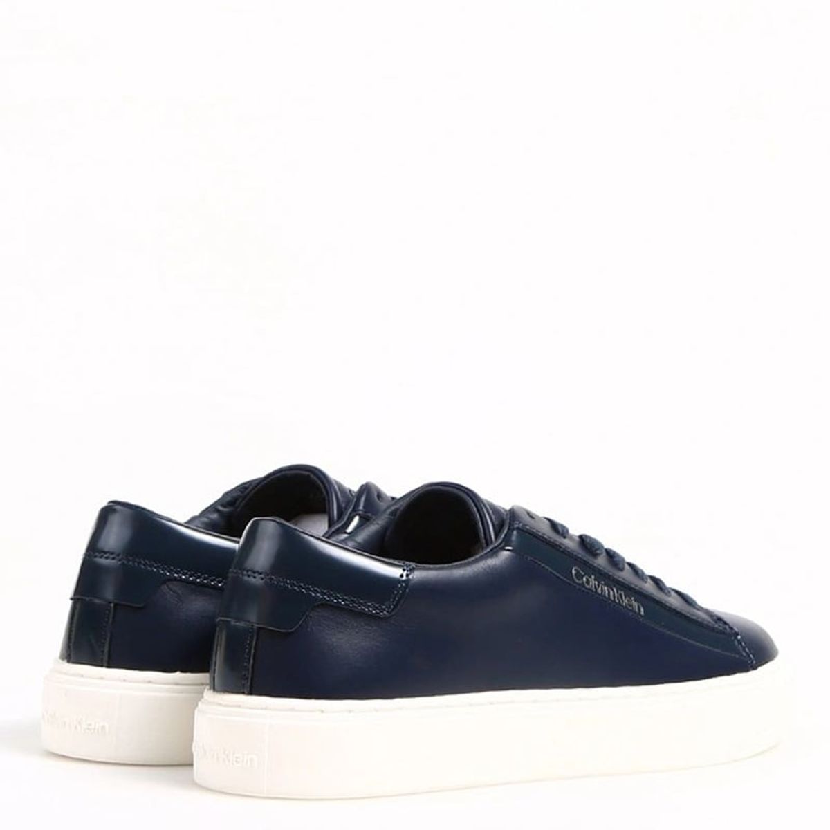 CALVIN KLEIN - Zapatilla Low Top Lace Up Azul Calvin Klein