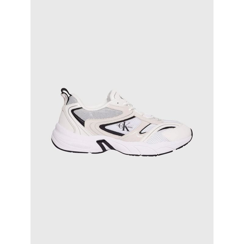 CALVIN KLEIN - Zapatilla Retro Su-Mesh Blanco Calvin Klein