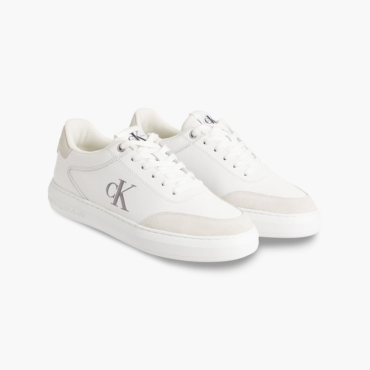 CALVIN KLEIN - Zapatilla Casual Cupsole Laceup Low Blanco Calvin Klein