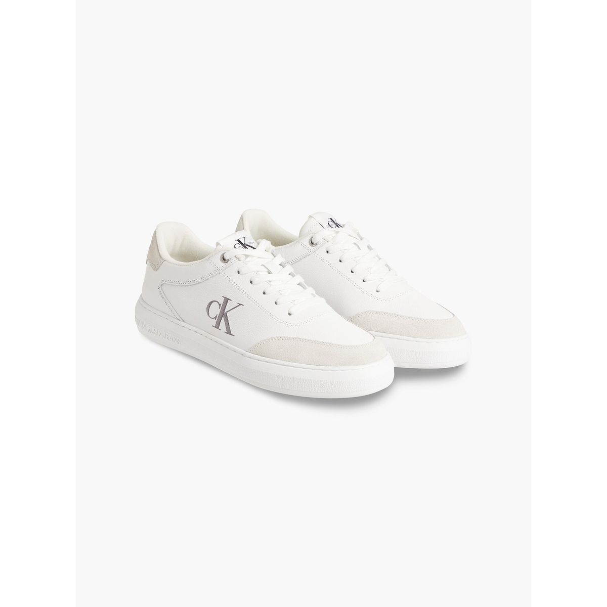 CALVIN KLEIN - Zapatilla Casual Cupsole Laceup Low Blanco Calvin Klein