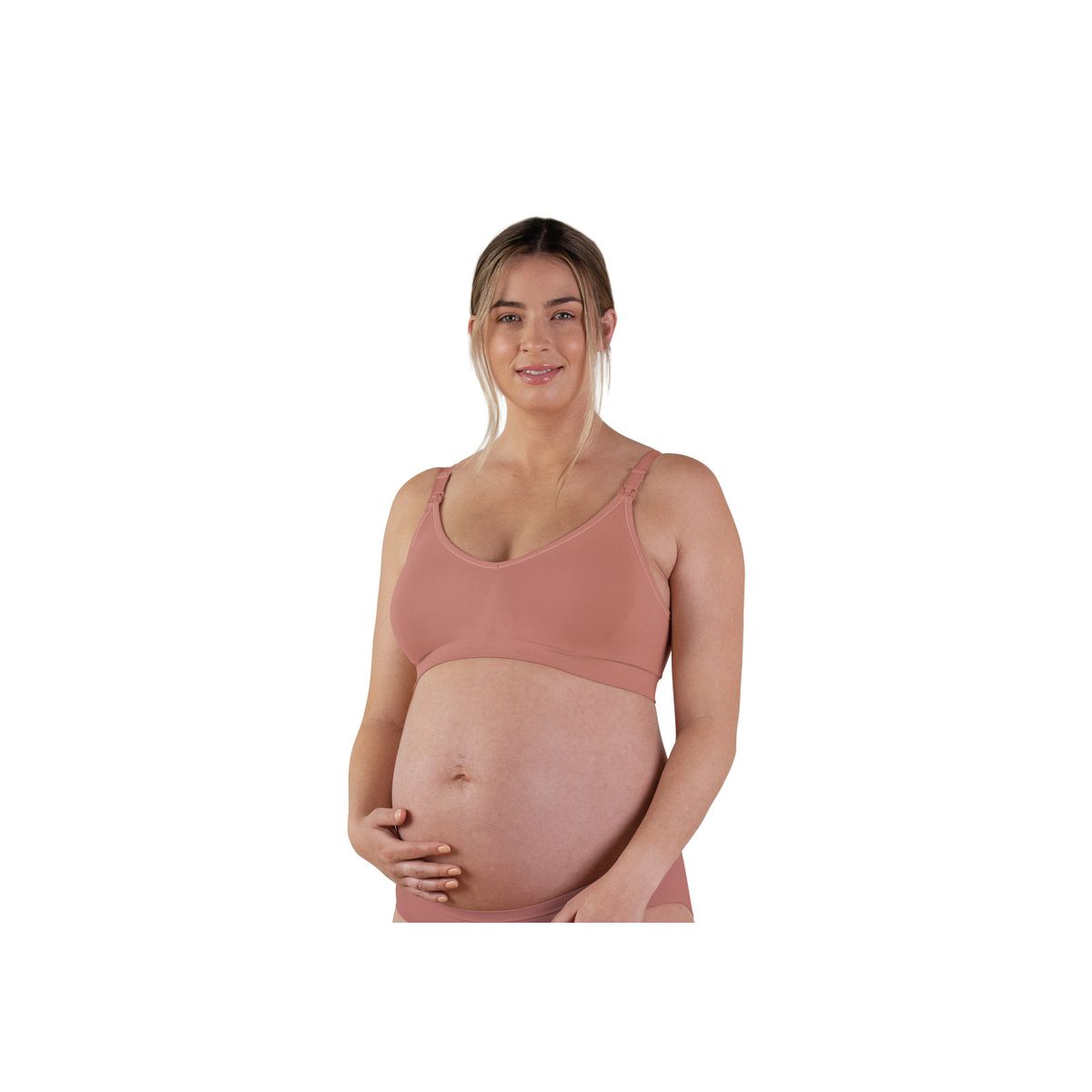 BRAVADO DESIGNS - Sosten Lactancia Body Silk Seamless Roseclay