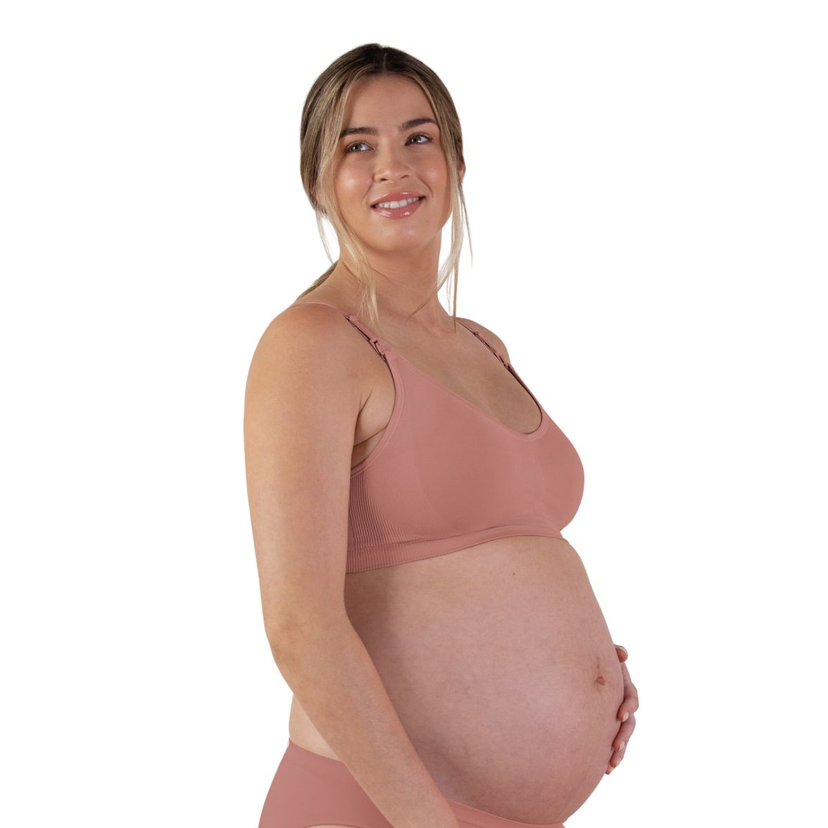 BRAVADO DESIGNS - Sosten Lactancia Body Silk Seamless Roseclay