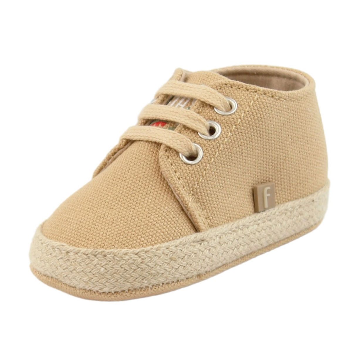 FICCUS - Zapatilla Bebé Niño NewBorn Beige