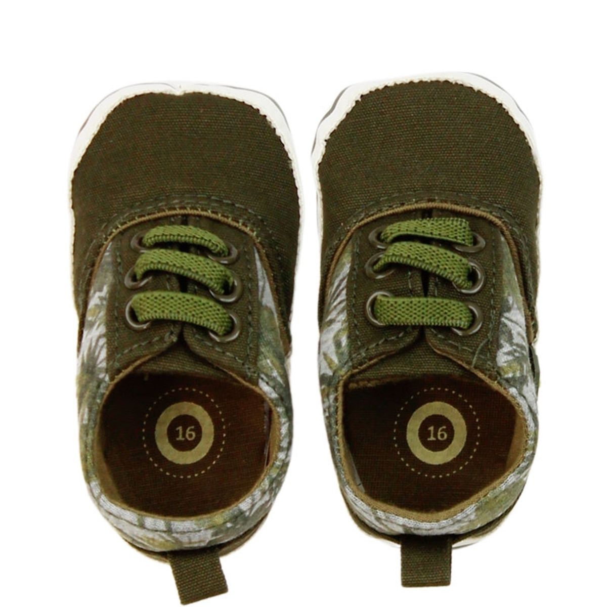 FICCUS - Zapatilla Bebé Niño NewBorn Verde