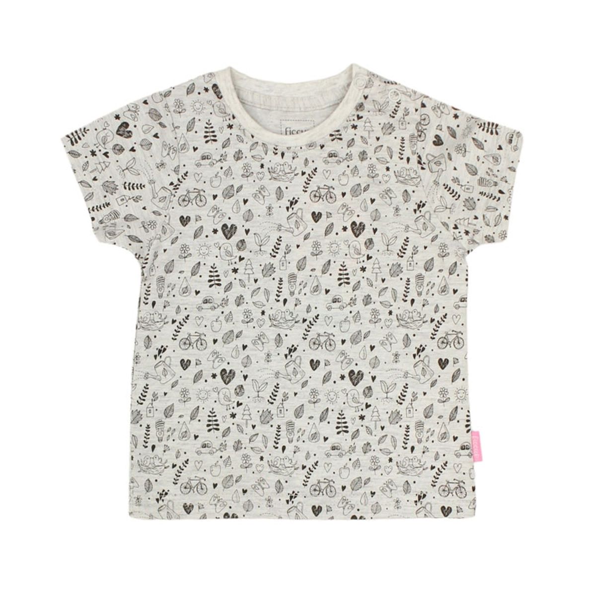 FICCUS - Polera Bebé Niña Day To Day Gris