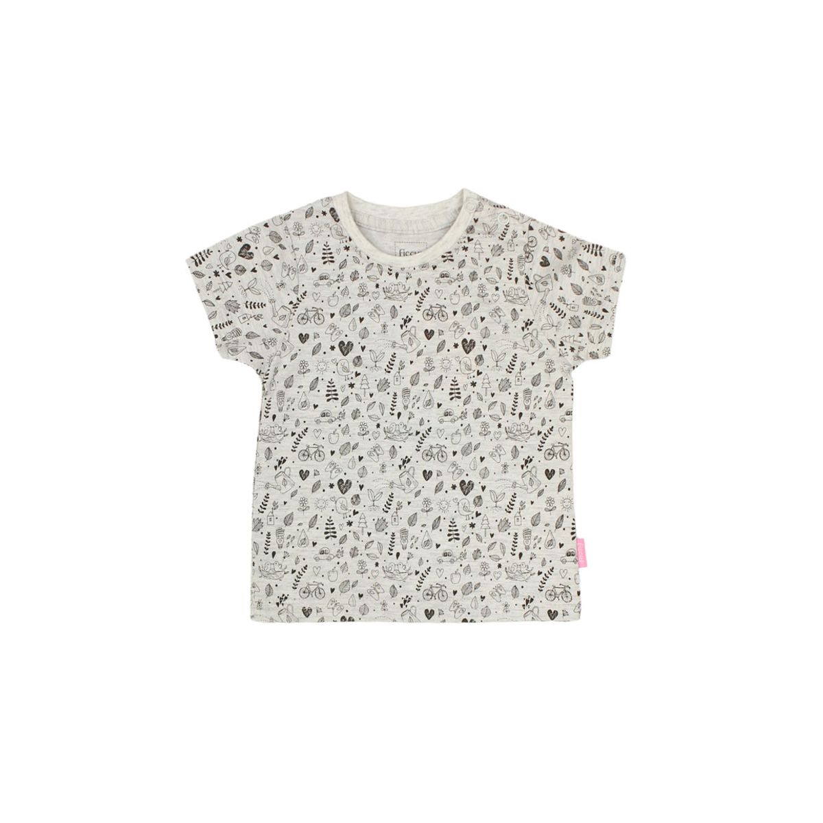 FICCUS - Polera Bebé Niña Day To Day Gris