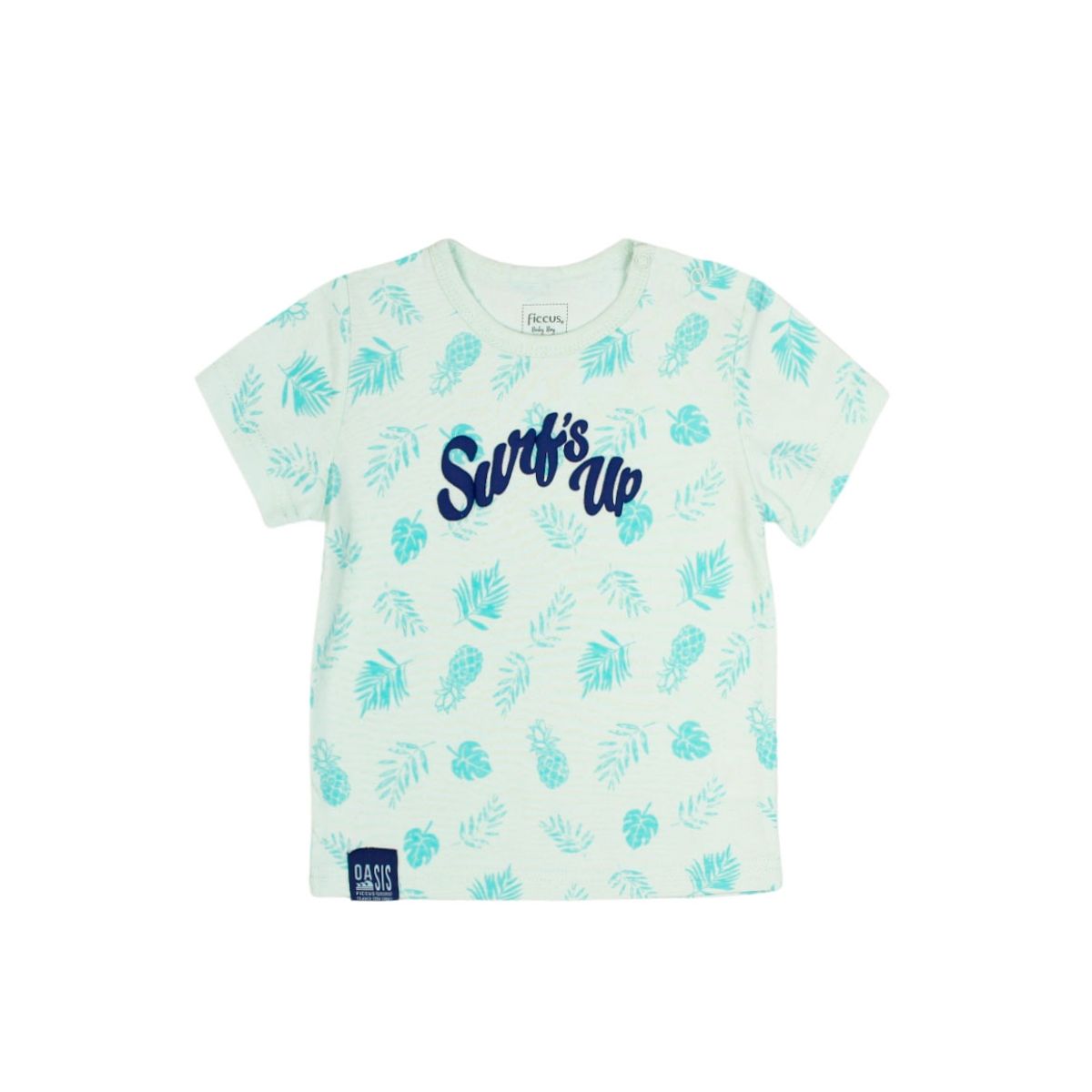FICCUS - Polera Bebé Niño Oasis Menta