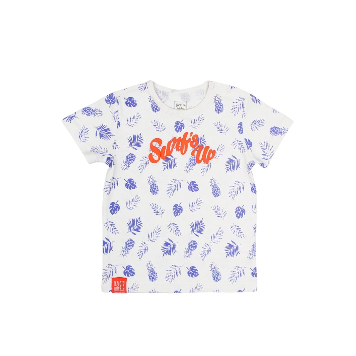 FICCUS - Polera Bebé Niño Oasis Blanco_.