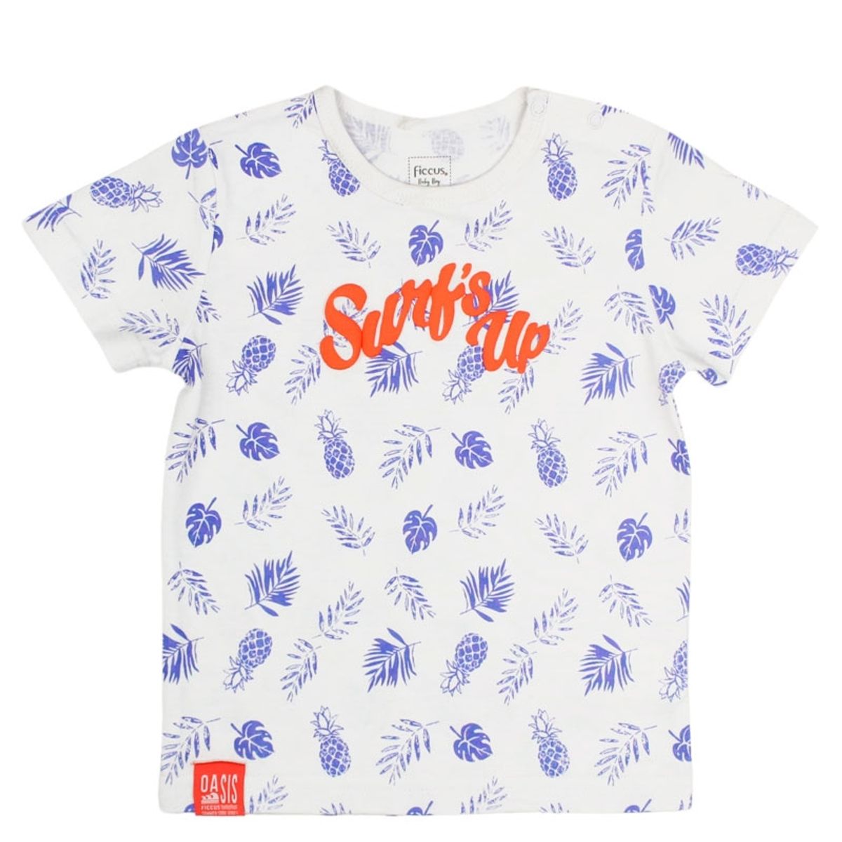 FICCUS - Polera Bebé Niño Oasis Blanco_.