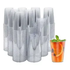 KUANGYE - 24 Pcs Vasos De Acrílico Coctelería 300ml (10 Onzas)