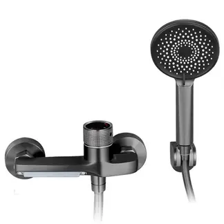 EVERSO - Llave Monomando Tina Ducha Acero Inoxidable Griferia Baño-