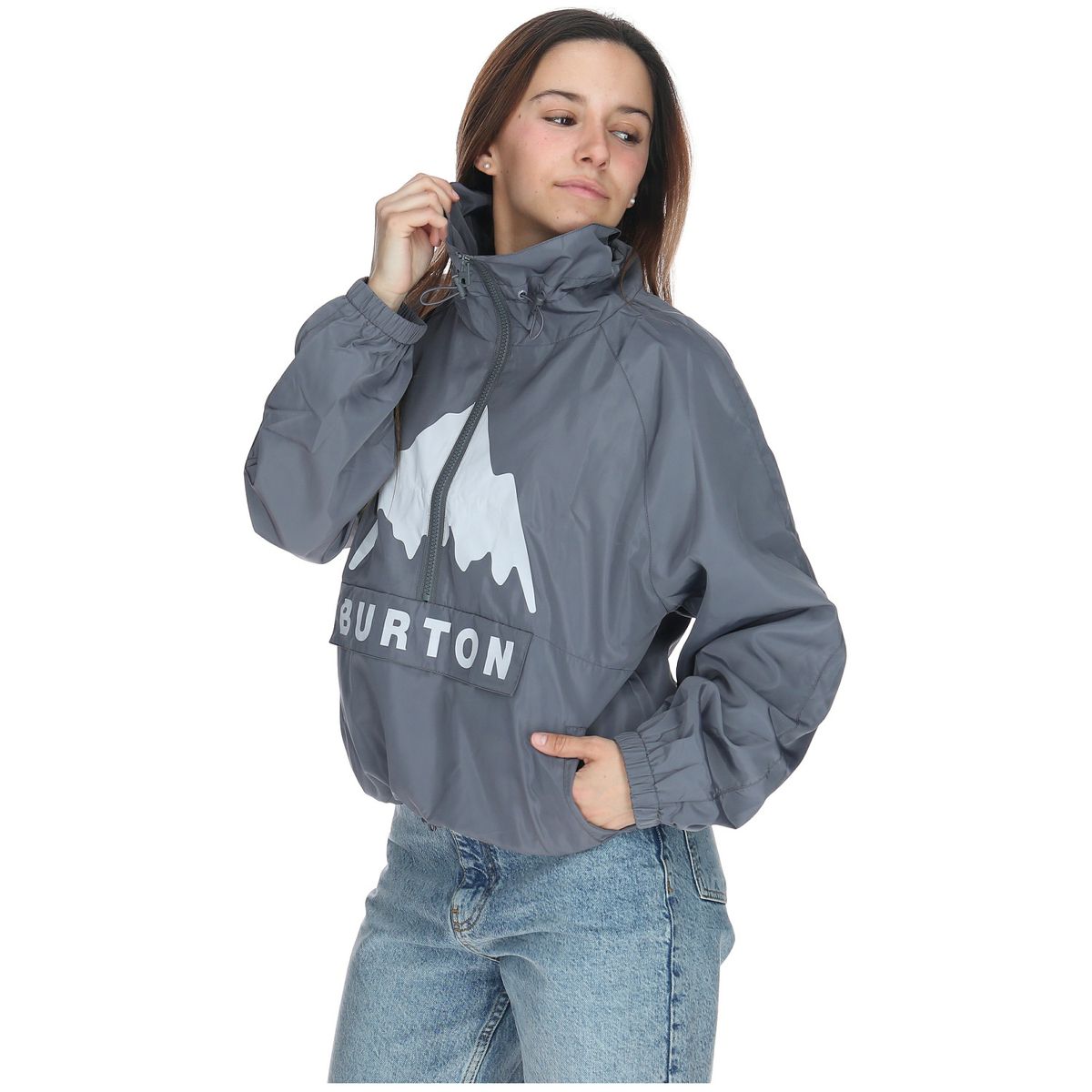 BURTON - Chaqueta Rio Gris Mujer BURTON