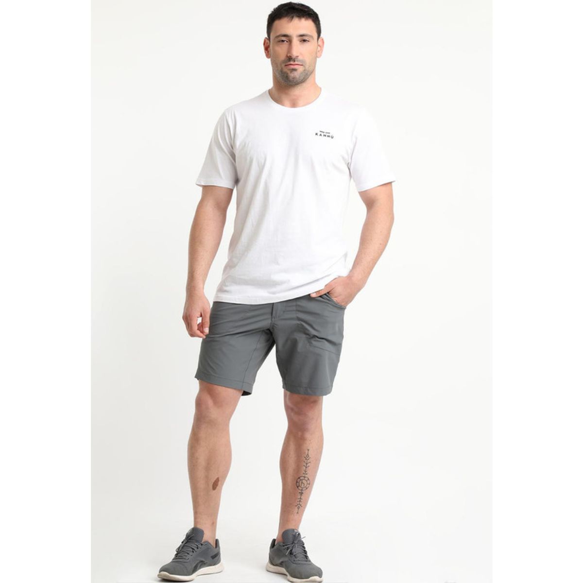 KANNU - Polera Kannu Hombre Blanco KANNU