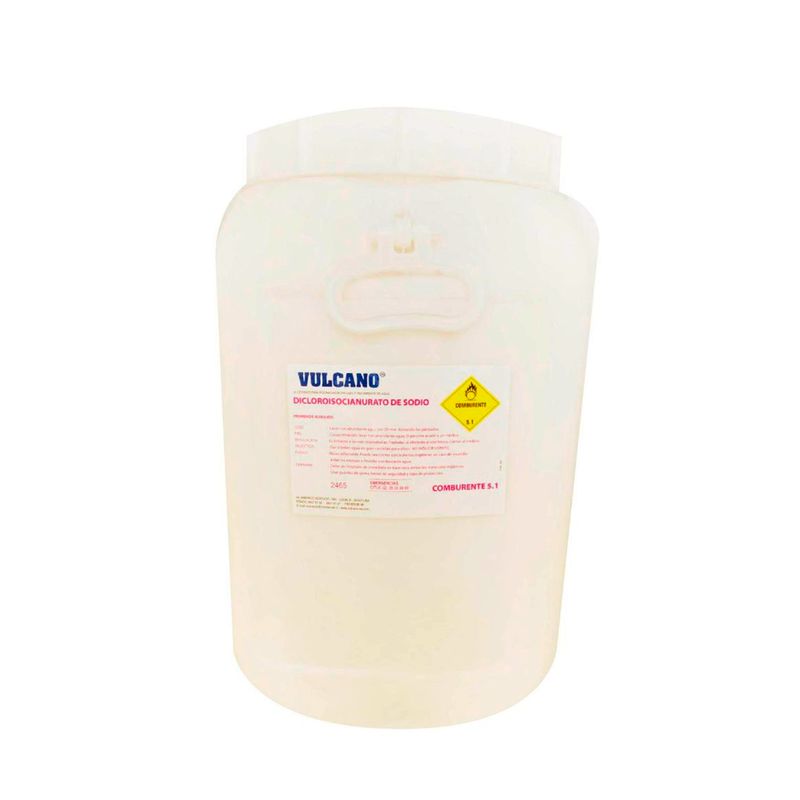 VULCANO - Cloro para piscina granulado 60% 25kg Vulcano