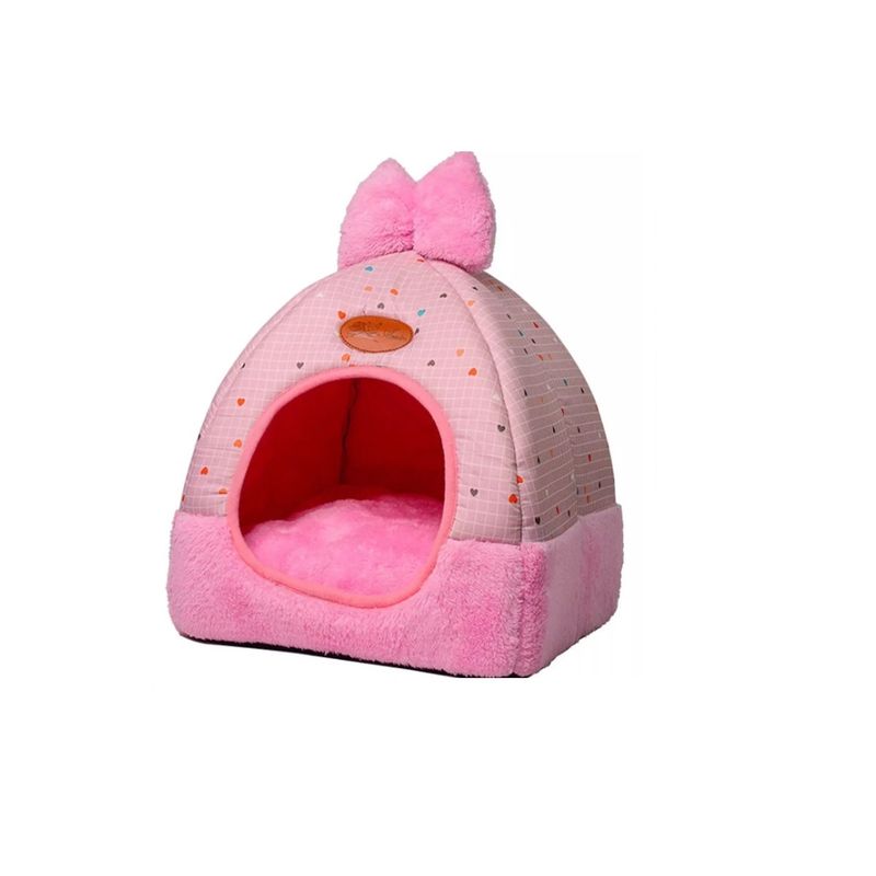 GENERICO - Casa Cama Iglú Mascota Rosa ºººº