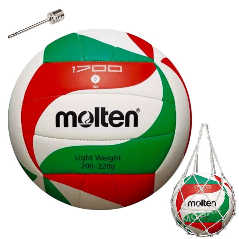 MOLTEN - Balon Voleibol Volleyball Voley Molten 1700 N5 Ultra Liviano
