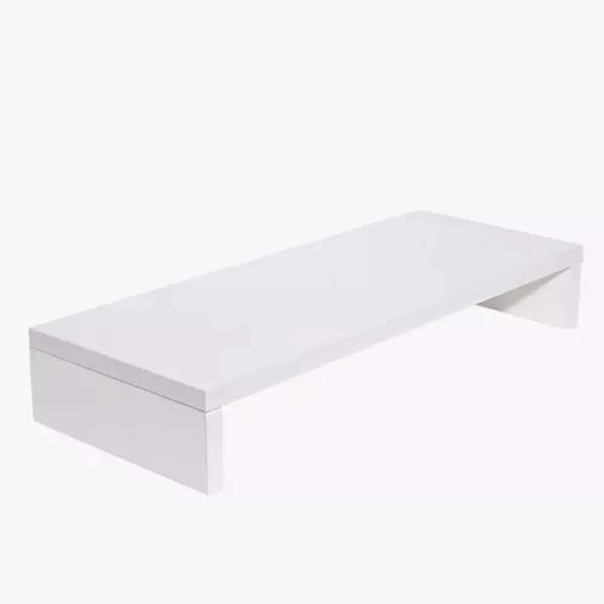 CRUSEC - Soporte De Computadora De Madera Doble Capa Organizador.